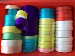 サテンリボン 50個　まとめ売り　大特価　早いもの勝ち！
