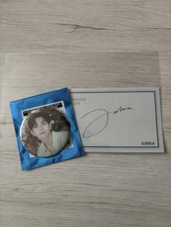 SEVENTEEN ジュン サイン入り缶バッジ SEVENTEEN セブチ Follow again 缶バッジ ジュン - メルカリ