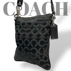 【未使用級】 COACH コーチ ショルダーバッグ ナイロン 黒 ミニポーチ付き 2025年最新】コーチ ショルダー ナイロンの人気アイテム - メルカリ