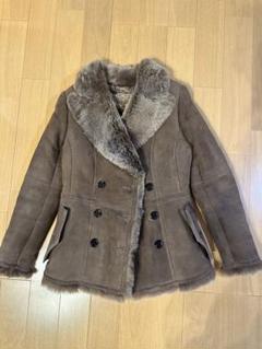 バーバリー BURBERRY LONDON BLUELABEL ムートンコート BURBERRY BLUE LABEL - 美品 バーバリー ブラックレーベル