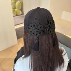 【GW限定値下げ】tanakadaisuke タナカダイスケ　ベロア　リボン crystal silver tip velvet long ribbon – tanakadaisuke