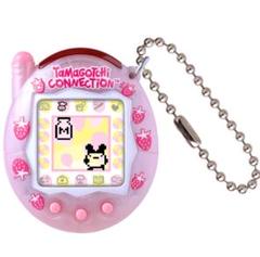 【新品未開封】祝ケータイかいツー！たまごっちプラス　いちごみるく　クリアぴんく バンダイ 商品・サービスサイト | 祝ケータイかいツー