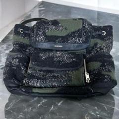 美品 ディーゼル DIESEL リュックサック ウール