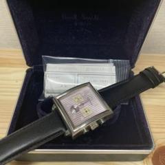 とても希少！☆シルバー925無垢☆電池交換済み☆ポールスミス　スクエア時計☆ 希少☆シルバー925無垢☆電池交換済み☆ポールスミス スクエア