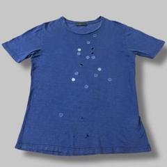 フランス製　CASEY CASEY Tシャツ　M ブルーのサムネイル