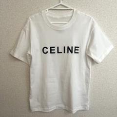 新品】人気！CELINEセリーヌ TシャツホワイトMサイズ - メルカリ