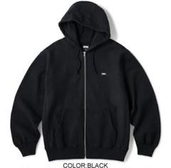 黒 フルジップ フード付きジャケット　FTC JACKETS – FTC