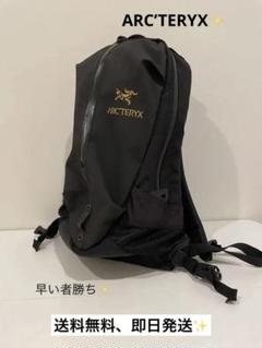 ARC'TERYX リュックバックパックArro22廃盤 レア 極美品✨アークテリクス アロー22 ブラック 廃盤 完売カラー
