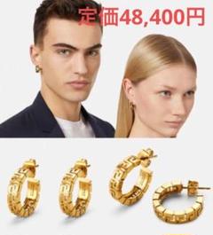【milk】正規品versace ヴェルサーチ フープイヤリング ピアス ヴェルサーチェ フープ イヤリング ゴールド | VERSACE JP
