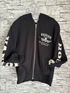 【希少】VANSON ジップパーカー スカル フェイスマスク vanson】スカル 骸骨 ジップパーカー フェイスマスク付き y2k