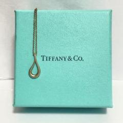 TIFFANY オープンティアドロップ　ネックレス　シルバー925
