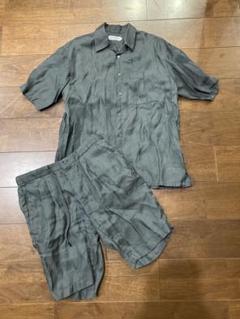 SOVEREIGN UNITED ARROWS リネン セットアップ シャツ