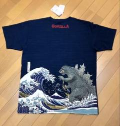 新品保管品　Tシャツ ゴジラ GODZILLA 富嶽 富岳三十六景　XL