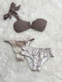 【 フゥ　to the sea ビキニ 上のみ】 To the sea（トゥーザシー）の「オフショルレースアップビキニ
