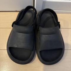 ZARA ブラック サンダル 26