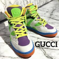 ✨新品未使用✨箱付き　グッチ GUCCI バスケット ハイカットシューズ