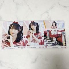 イコラブ ＝LOVE 野口衣織 仲直りシュークリーム アザカ 生写真