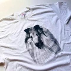 『Collie』90s DOG TEE アート