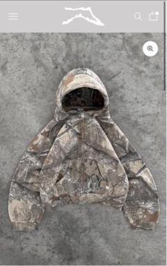 フーディー　ジップパーカー　パーカー　リアルツリー　迷彩 FCMM パーカー 「日本限定」REALTREE ZIP UP / リアルツリー