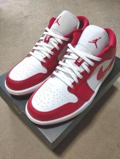 27.5cm NIKE AIR JORDAN 1LOW GYM RED