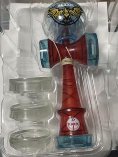Kendama 赤青 イーグルデザイン　けんだまくろす