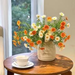 オレンジ花柄陶器花瓶 専用箱付き 楽天市場】オレンジ 花瓶の通販
