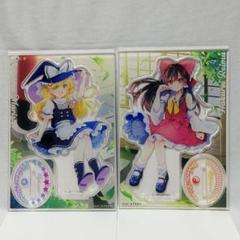 東方Project】博麗霊夢・霧雨魔理沙アクリルスタンド2個