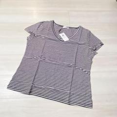 新品❤️半袖 Tシャツ レディース トップス 夏 春 カットソー Vネック L