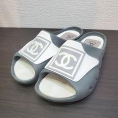 CHANEL シャネル スポーツライン CCロゴ サンダル ミュール