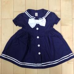 韓国子供服 セーラー服ワンピース 95~100くらい