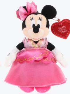 トータリーミニー バレンタインナイト ぬいぐるみバッジ ぬいば バレナイ Disney - トータリーミニーマウス ぬいぐるみバッジ ぬいば