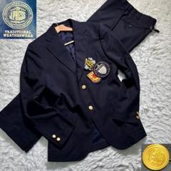 【極美品】ジェイプレス　トラディショナルウェザーウェア　セットアップ　紺ブレ