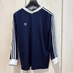 【海外 正規品】 ネイビー USA製 常田大希 adidas ストライプ M トラックトップ トップス