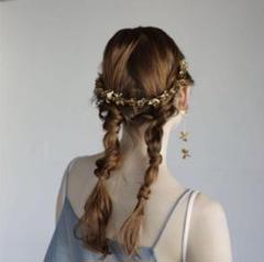 flua 花冠 ヘッドカチューシャ ブライダルアクセサリー