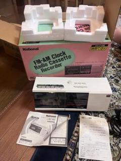 National RC-X80 FM-AMラジオカセットレコーダー 新品未使用品