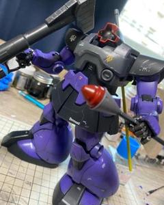 MG ドム　全塗装　ダメージ表現 MG ドム 全塗装 ダメージ表現 - メルカリ