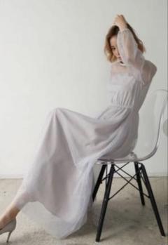 My shawty オケージョンドレス　ホワイト　S お呼ばれ　結婚式　二次会 glitter shaggy dress - Myshawty公式ドレス通販サイト