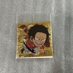 ワンピース ウエハース シール ゴールドパラレル ロジャー 裏 R ナミ