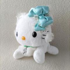 チャーミーキティ　くったりチャーミーキティぬいぐるみ（イエロー・グリーン） チャーミーキティ くったりチャーミーキティぬいぐるみ