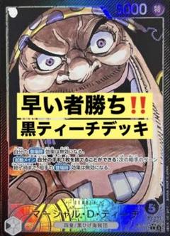 早い者勝ち‼️ 黒ティーチ デッキ