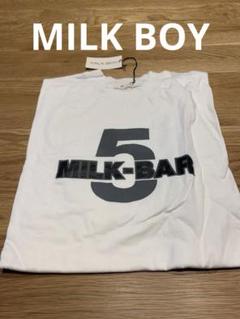 MILK BOY Tシャツ　メンズ　ホワイト　新品　未使用　未開封　タグ付き