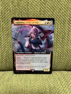 mtg 刃向かう者、ライトニング 英語版拡張foil mtg 刃向かう者、ライトニング 英語版拡張foil - メルカリ