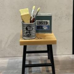 スヌーピーリーメントミニチュア　アートスタジオ　アートセット筆　絵筆　絵画セットのサムネイル