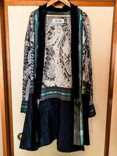 【定価約10万・極上】　高級シルク100% ユニセックス　カーディガン ボレロ 定価約10万・極上】 高級シルク100% ユニセックス カーディガン
