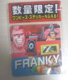 【非売品】ワンピース×ライオン FRANKY ステッカーのサムネイル