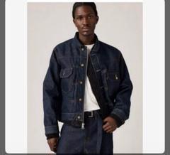 sacai 変形 デニムジャケット ジーンズ 再構築 Gジャン ジップ