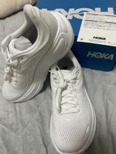 HOKA ホワイト ランニングシューズ最新モデル