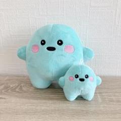 サーキュラー ぬいぐるみ ドイツ 万博 青 ブルー 大小セット ドイツ サーキュラー ぬいぐるみ 新品未使用 大小セット 関西