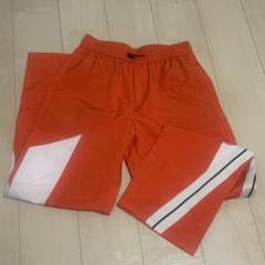 メンズ　シャカシャカ　ジャージ　ズボン　パンツ　スポーツ　オレンジ　オシャレ