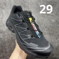 SALOMON XT-6 BLACK ブラック サロモン スニーカー 29cmのサムネイル